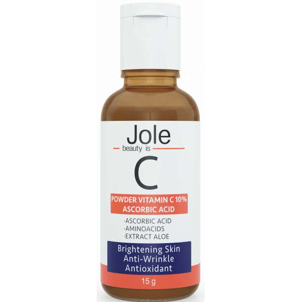 Порошкова сироватка з аскорбіновою кислотою 10% Jole Vitamin C Powder 15 г
