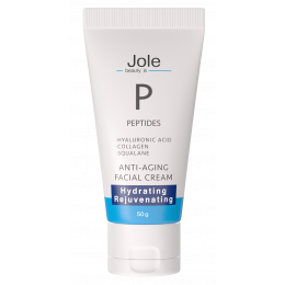 АНТИВІКОВИЙ КРЕМ З ГІАЛУРОНОВОЮ КИСЛОТОЮ ТА ПЕПТИДАМИ Jole Anti Aging Peptide Cream 50ml