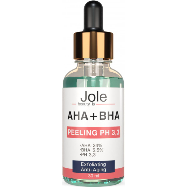 Пилинг для лица с кислотами AHA+BHA PH 3.3 Jole Peeling Complex 30ml