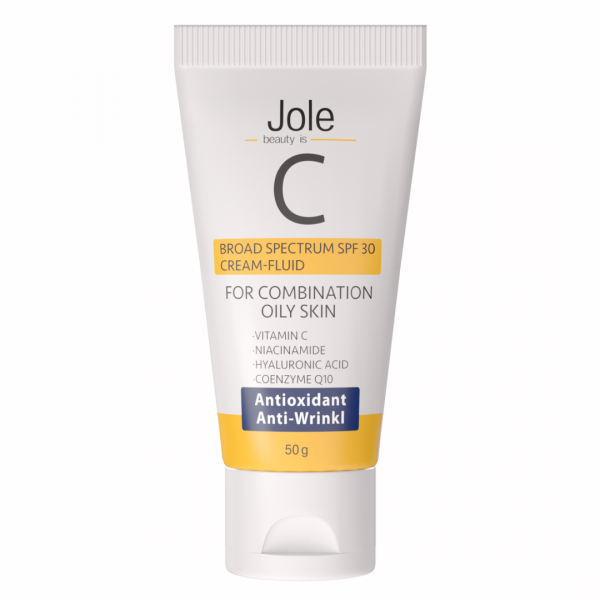 Солнцезащитный крем для жирной и комбинированной кожи Jole SPF 30 50 мл