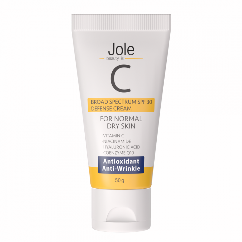 Солнцезащитный крем для нормальной и сухой кожи Jole SPF 30 (50ml)