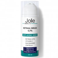 Антивозрастная сыворотка с ретиналем 0.1%, витамином С и ниацинамидом Jole Retinal 0.1% 30 мл