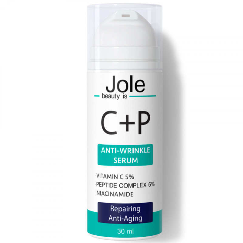 Сироватка проти зморшок з вітаміном C і пептидами Jole C+P 30мл