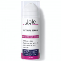 Осветляющая сыворотка с ретиналем, транексамовой и койевой кислотами Jole Retinal 30 мл
