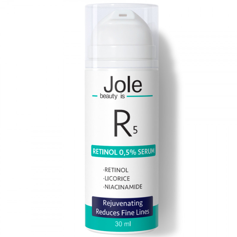 Сироватка з ретинолом 0,5%, ніацинамідом та центеллою Jole R5 30 мл