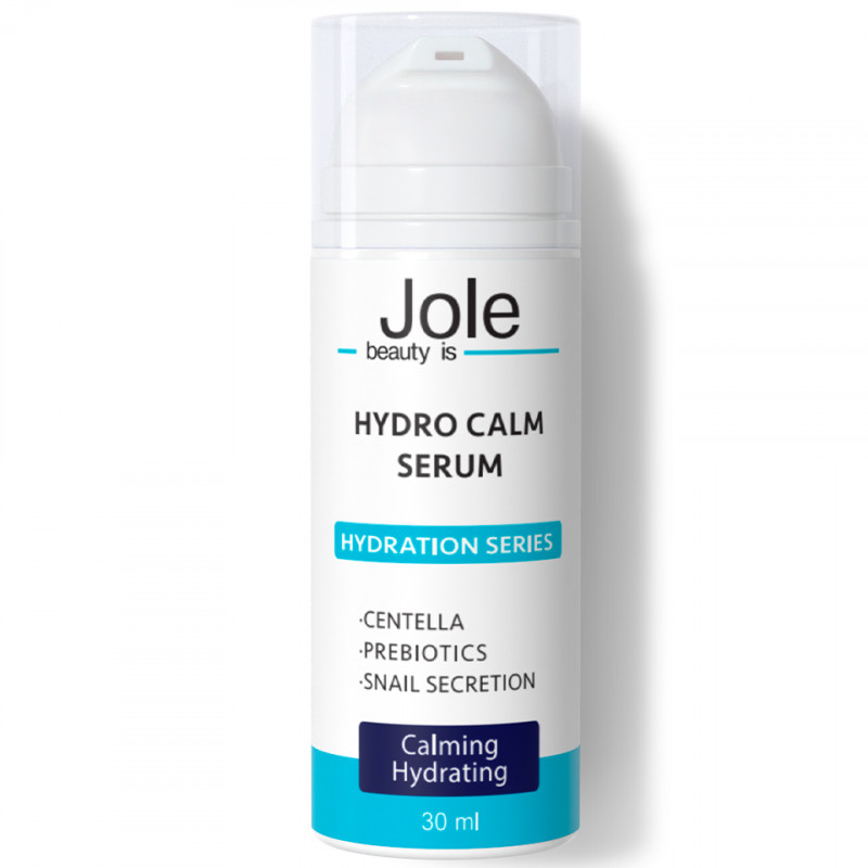 Сироватка з муцином равлика, центеллою та пребіотиками Jole Hydro+Calm 30 мл