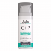 Омолоджувальна сироватка вітамін C + пептиди Jole C+P Anti-Wrinkle Serum 30ml