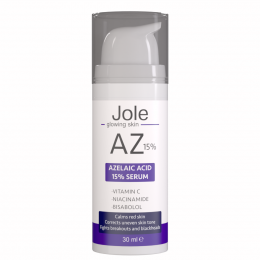 СИРОВАТКА ВІД АКНЕ З АЗЕЛАЇНОВОЮ КИСЛОТОЮ 15% Jole Anti Acne Azelaic acid Serum 30ml