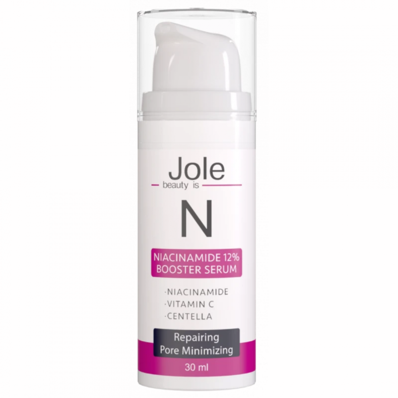 СИРОВАТКА-БУСТЕР З НІАЦИНАМІДОМ 12% І ВІТАМІНОМ C Jole Niacinamide N12 Intensive Booster Serum 30ml