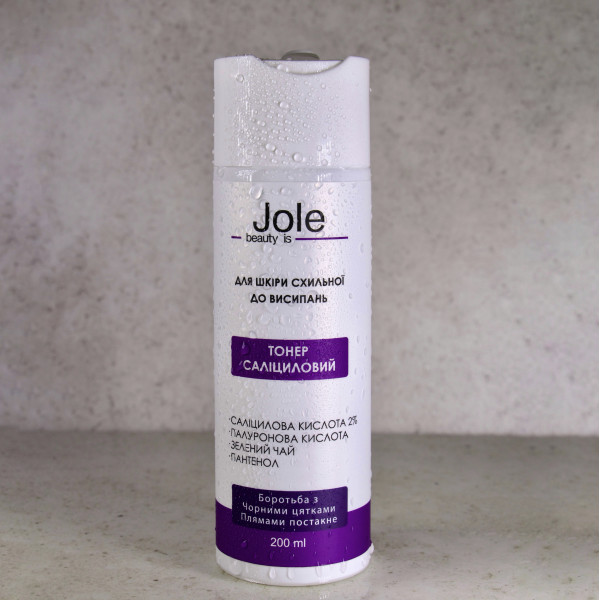 Тонер с салициловой кислотой Jole Salicylic Acid 2% Exfoliating Toner 200ml
