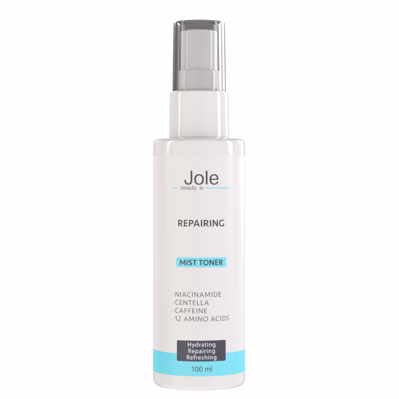 Jole Repairing Mist Toner Міст Тонік відновлювальний з Ніацинамідом та Центеллою для обличчя та тіла 100ml