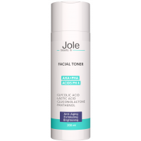 Jole Toner AHA+PHA Acids Тонер с кислотами АНА+РНА 200ml РН 4.0