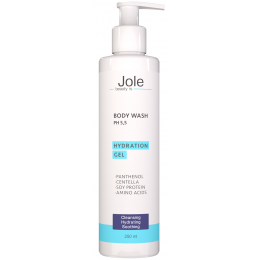 Зволожуючий гель для душу з пантенолом та центеллою Jole Hydrating Body Wash 250ml РН 5.5 250мл (до 1.07.2026р)