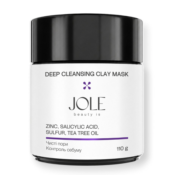 Глиняная маска для обличчя Jole Anti Acne Clay Mask 110г