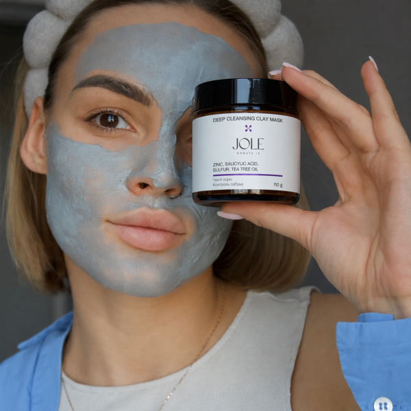 Глиняная маска для обличчя Jole Anti Acne Clay Mask 110г