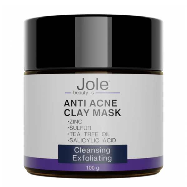 Глиняная маска для обличчя Jole Anti Acne Clay Mask 110г