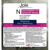 СЫВОРОТКА-БУСТЕР С НИАЦИНАМИДОМ 12% И ВИТАМИНОМ C Jole Niacinamide N12 Intensive Booster Serum 3ml