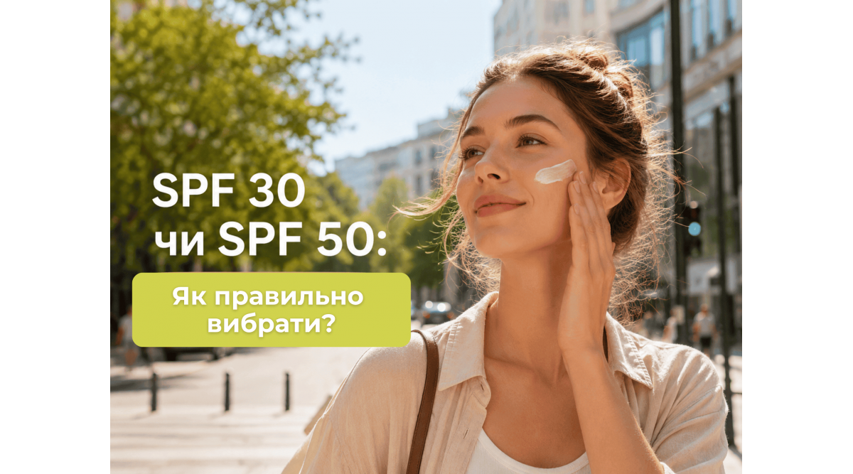 SPF 30 чи SPF 50: у чому різниця і який захист обрати