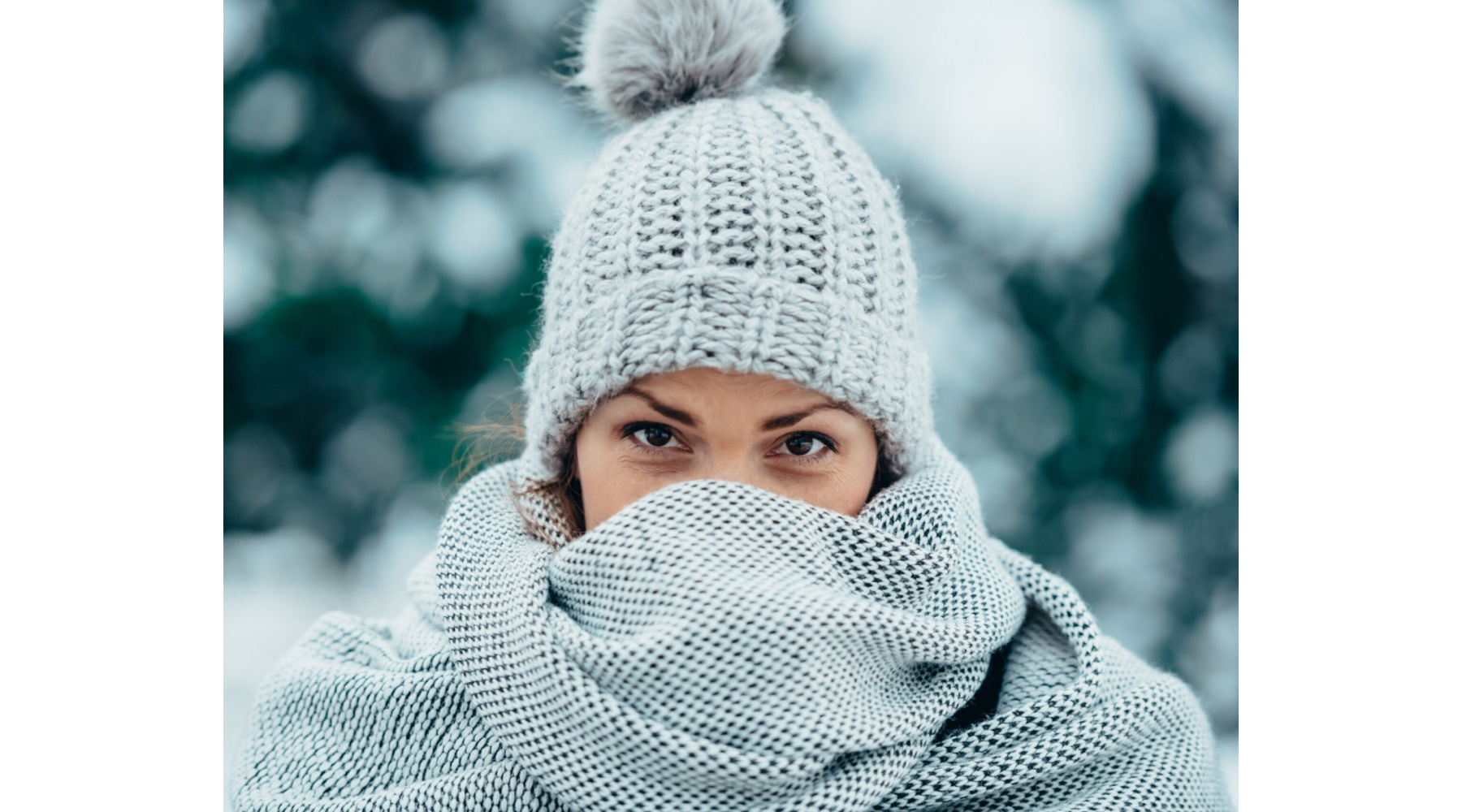 Догляд за чутливою шкірою взимку від подразнення та сухості